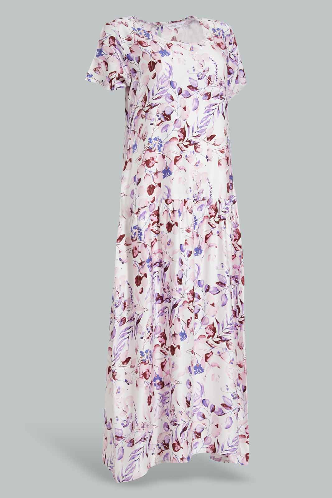 Redtag-Assorted-Printed-Nightgown-Category:Nightgowns,-Colour:Assorted,-Deals:New-In,-Filter:Women's-Clothing,-New-In-Women-APL,-Non-Sale,-S22D,-Section:Women,-Women-Nightgowns--