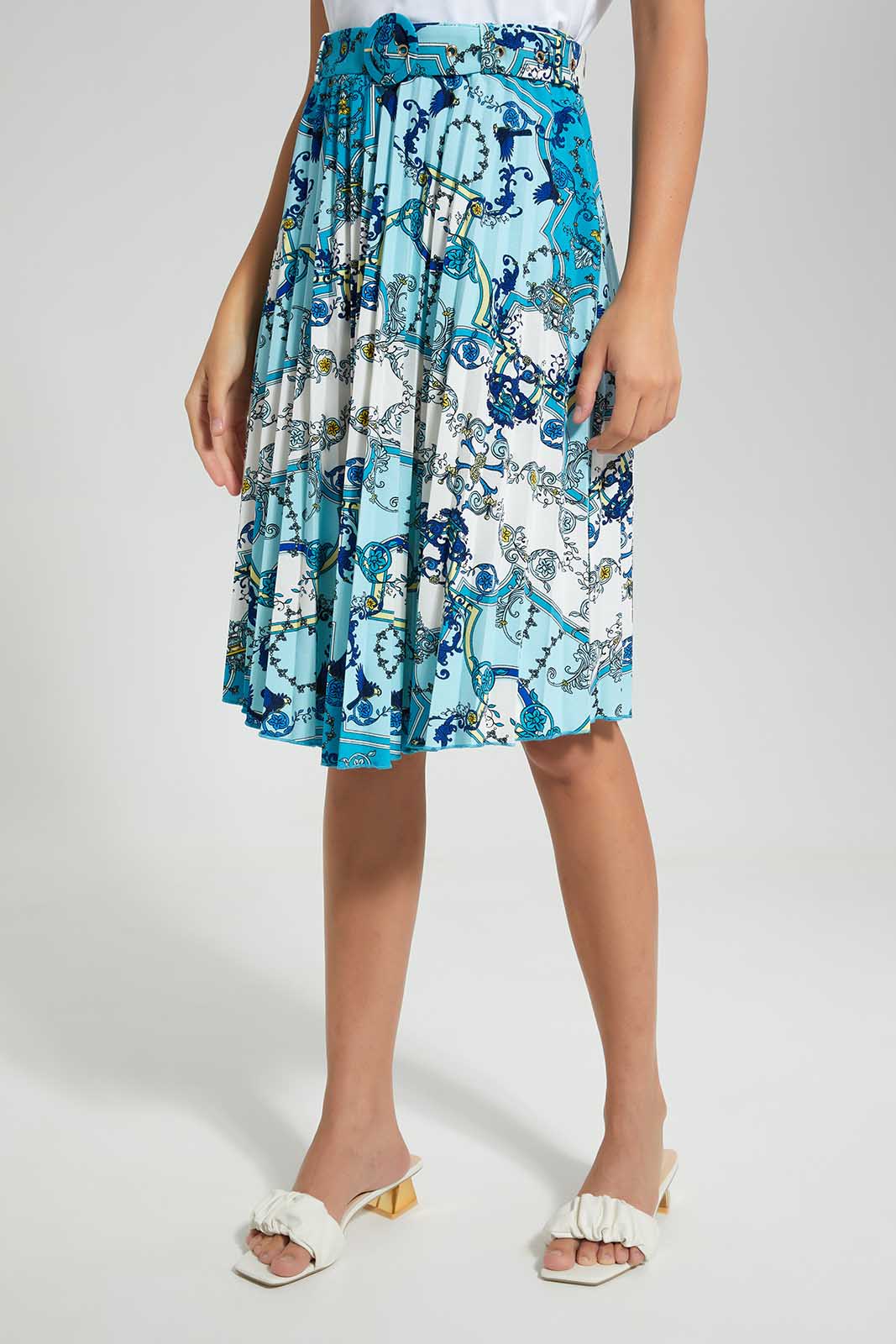 Redtag-Assorted-Printed-Pleated-Skirt-Category:Skirts,-Colour:Assorted,-Deals:New-In,-Filter:Women's-Clothing,-LDC,-LDC-Skirts,-New-In-LDC,-Non-Sale,-Section:Women,-W22O-Women's-