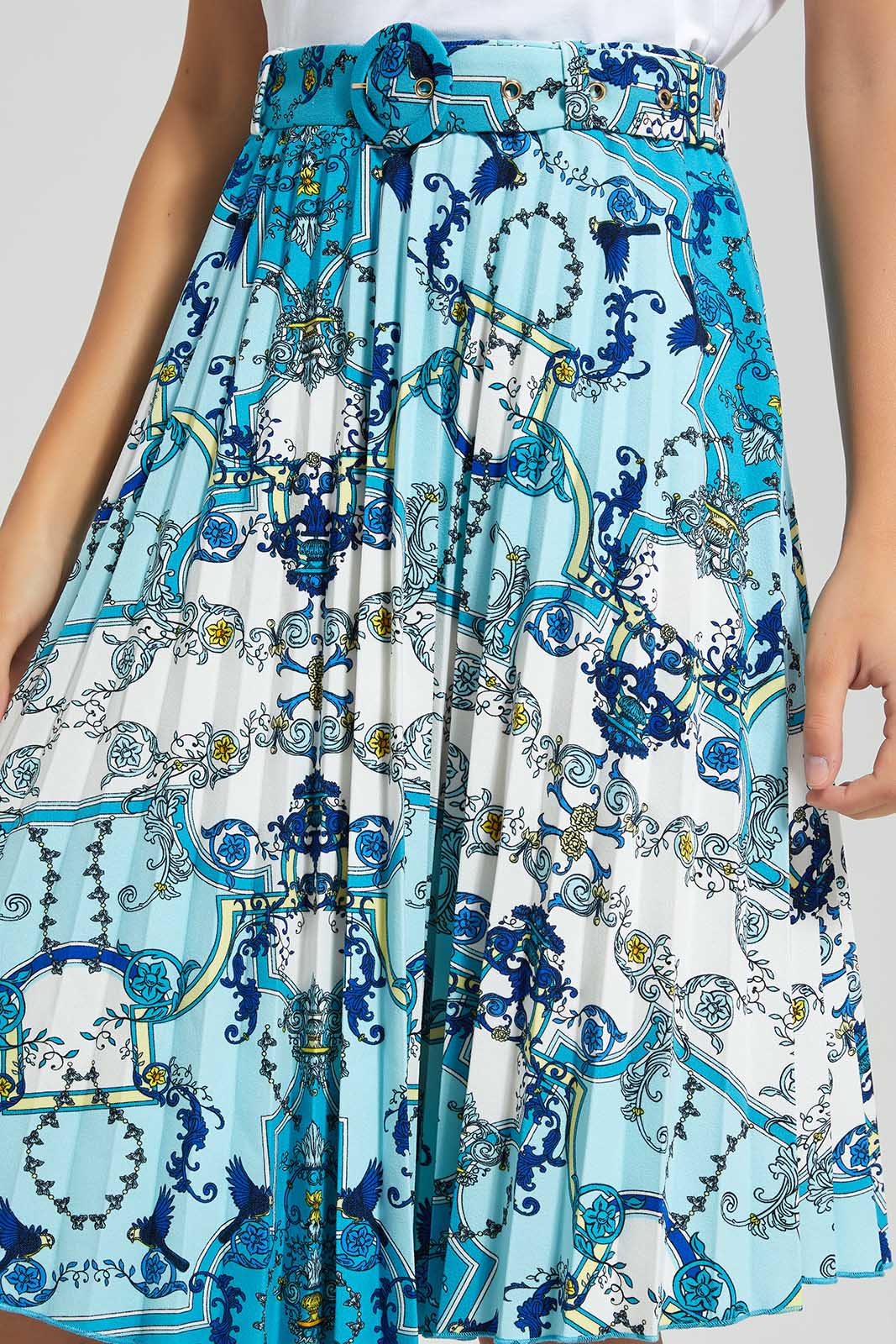 Redtag-Assorted-Printed-Pleated-Skirt-Category:Skirts,-Colour:Assorted,-Deals:New-In,-Filter:Women's-Clothing,-LDC,-LDC-Skirts,-New-In-LDC,-Non-Sale,-Section:Women,-W22O-Women's-