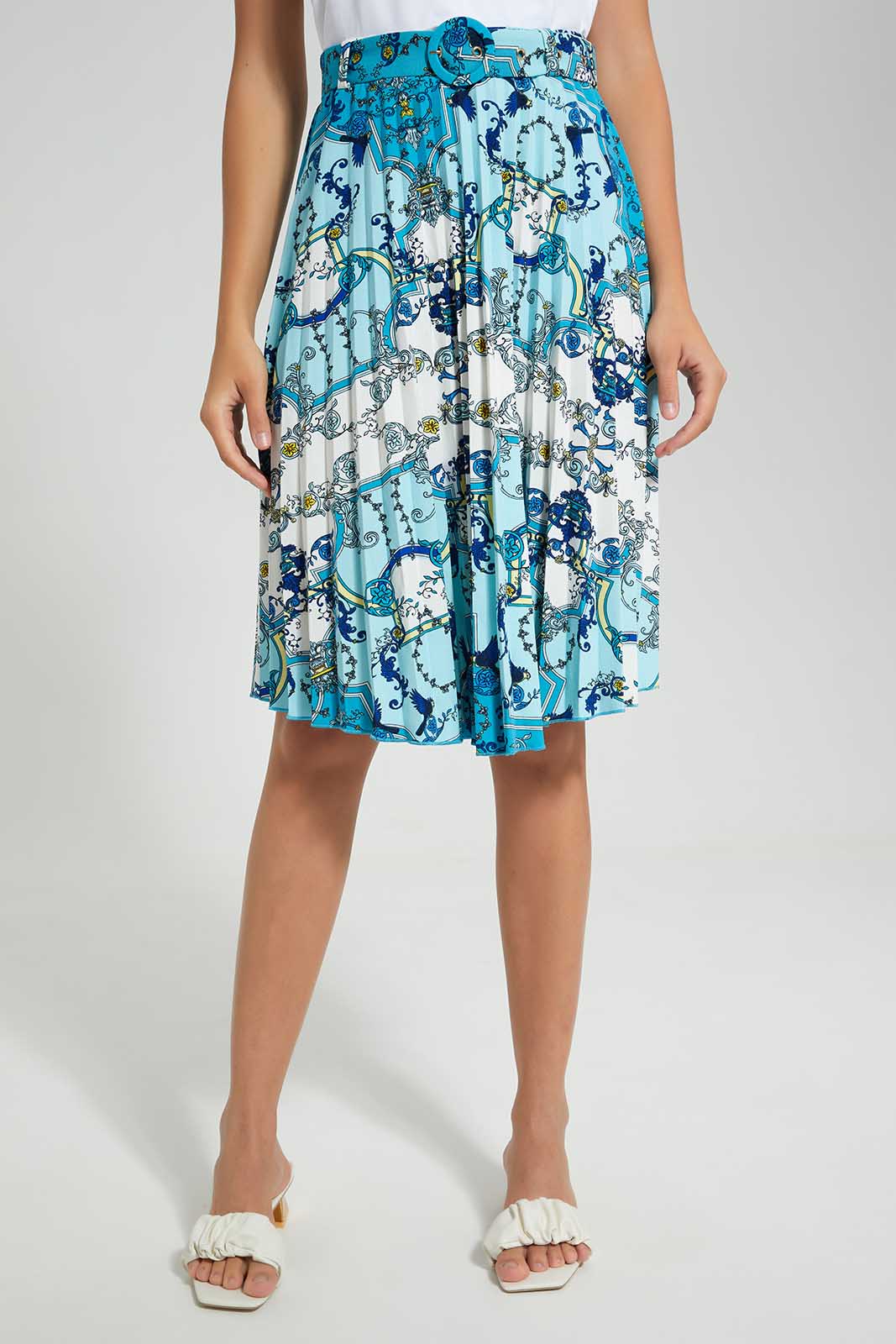 Redtag-Assorted-Printed-Pleated-Skirt-Category:Skirts,-Colour:Assorted,-Deals:New-In,-Filter:Women's-Clothing,-LDC,-LDC-Skirts,-New-In-LDC,-Non-Sale,-Section:Women,-W22O-Women's-