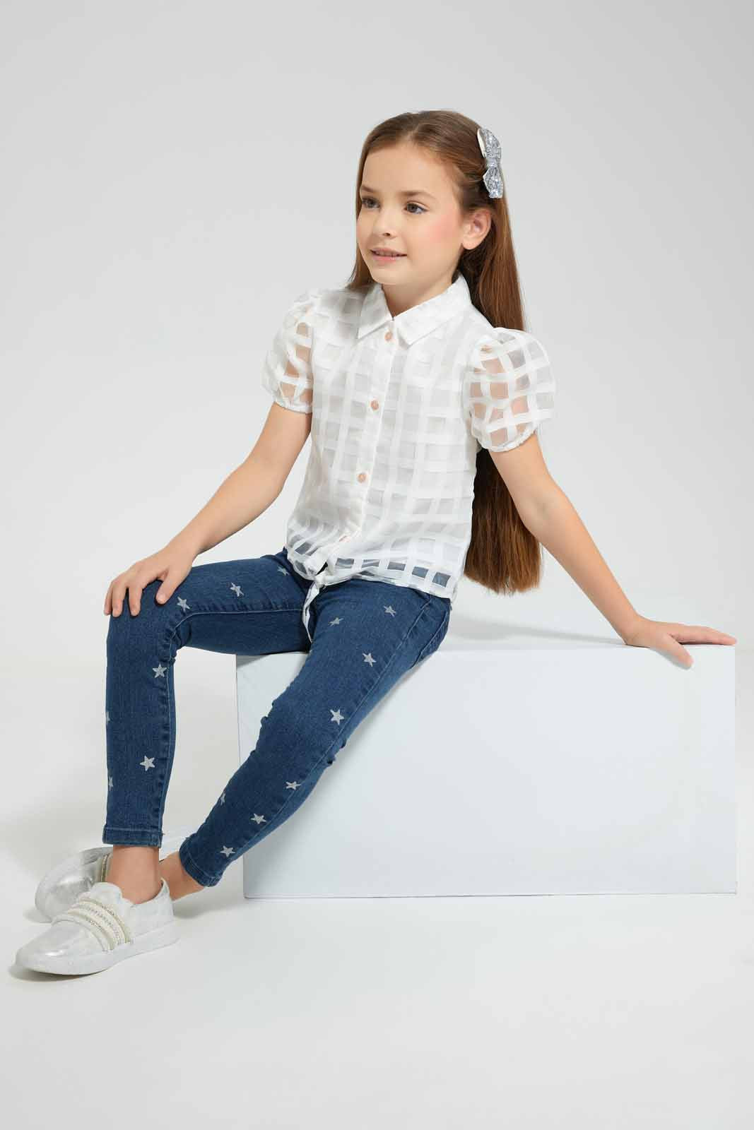 Redtag-Navy-Star-Print-Jeggings-For-Girls-APL,-Category:Jeans,-Colour:Navy,-Deals:New-In,-Filter:Girls-(2-to-8-Yrs),-GIR-Jeans,-New-In-GIR-APL,-Non-Sale,-S22D,-Section:Girls-(0-to-14Yrs)-Girls-2 to 8 Years