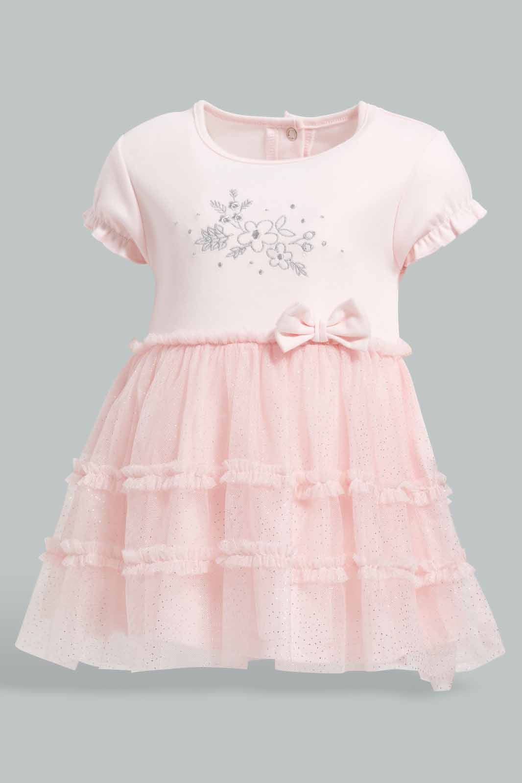 Redtag-White-Tutu-Bodysuit-Dress-APL,-Category:Dresses,-Colour:White,-Deals:Sale,-Festive,-Filter:Baby-(0-to-12-Mths),-NBG-Dresses,-Sale-KWRNBF,-Section:Girls-(0-to-14Yrs),-W22O-Baby-0 to 12 Months