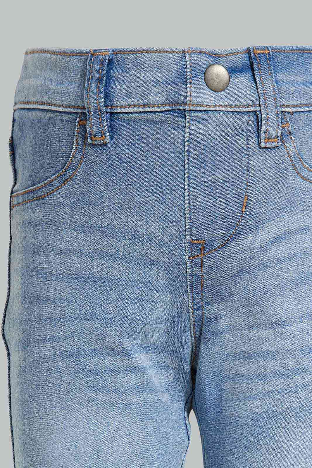 Redtag-Lt.-Wash-Girls-Jegging-Category:Jeans,-Colour:Light-Wash,-Deals:New-In,-Filter:Girls-(2-to-8-Yrs),-GIR-Jeans,-New-In-GIR-APL,-Non-Sale,-Section:Girls-(0-to-14Yrs),-W22O-Girls-2 to 8 Years