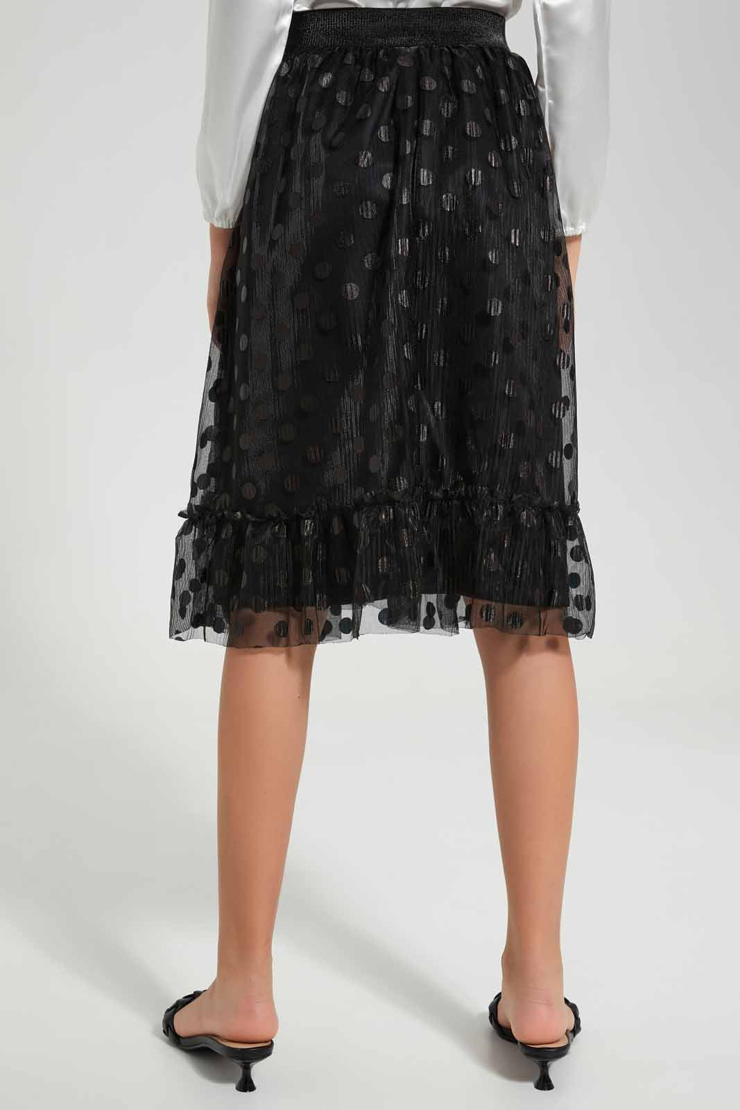 Redtag-White-Dobby-Tulle-Skirts-Category:Skirts,-Colour:White,-Deals:New-In,-Festive,-Filter:Senior-Girls-(9-to-14-Yrs),-GSR-Skirts,-New-In-GSR-APL,-Non-Sale,-Section:Girls-(0-to-14Yrs),-W22O-Senior-Girls-9 to 14 Years