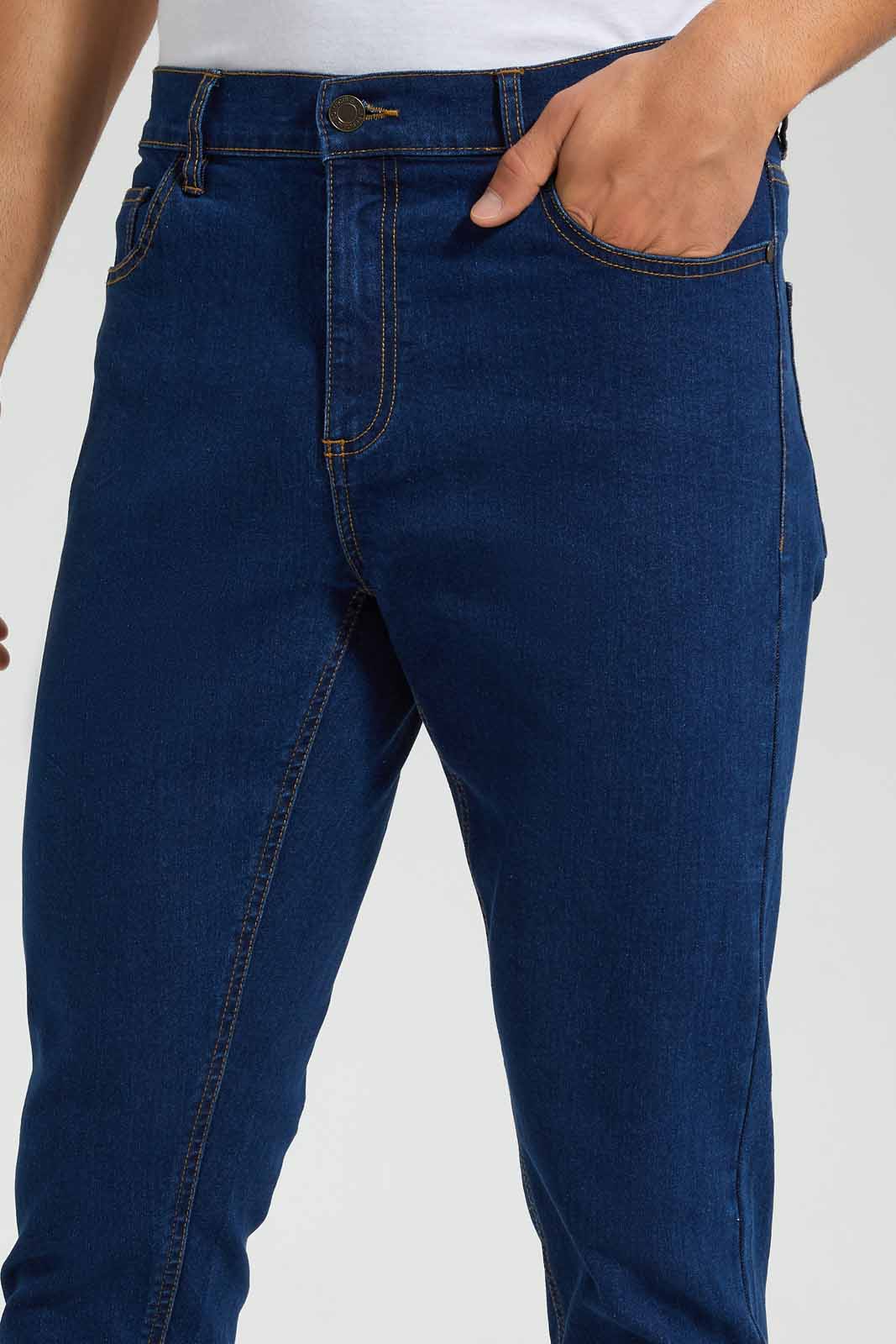 Redtag-Black-5-Pocket-denim-Jean-Category:Jeans,-Colour:Black,-Deals:New-In,-EID,-Filter:Men's-Clothing,-Men-Jeans,-New-In-Men,-Non-Sale,-Section:Men,-W22O-Men's-