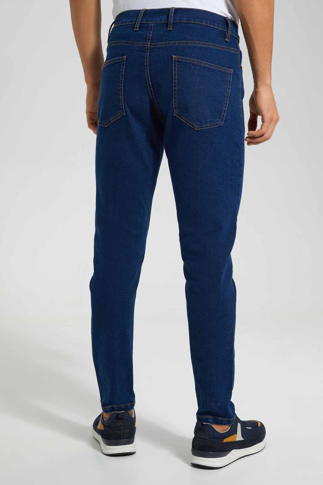 Redtag-Black-5-Pocket-denim-Jean-Category:Jeans,-Colour:Black,-Deals:New-In,-EID,-Filter:Men's-Clothing,-Men-Jeans,-New-In-Men,-Non-Sale,-Section:Men,-W22O-Men's-