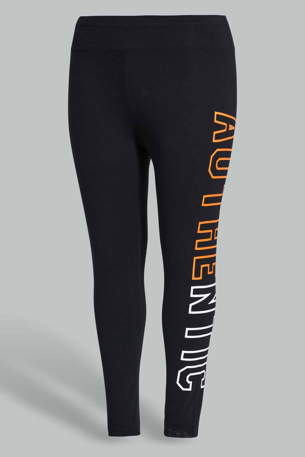 Redtag-Black-Printed-Skinny-Capri-Legging-For-Women-Category:Leggings,-Colour:Black,-Deals:New-In,-Filter:Women's-Clothing,-New-In-Women-APL,-Non-Sale,-S22D,-Section:Women,-Women-Leggings-Women's-