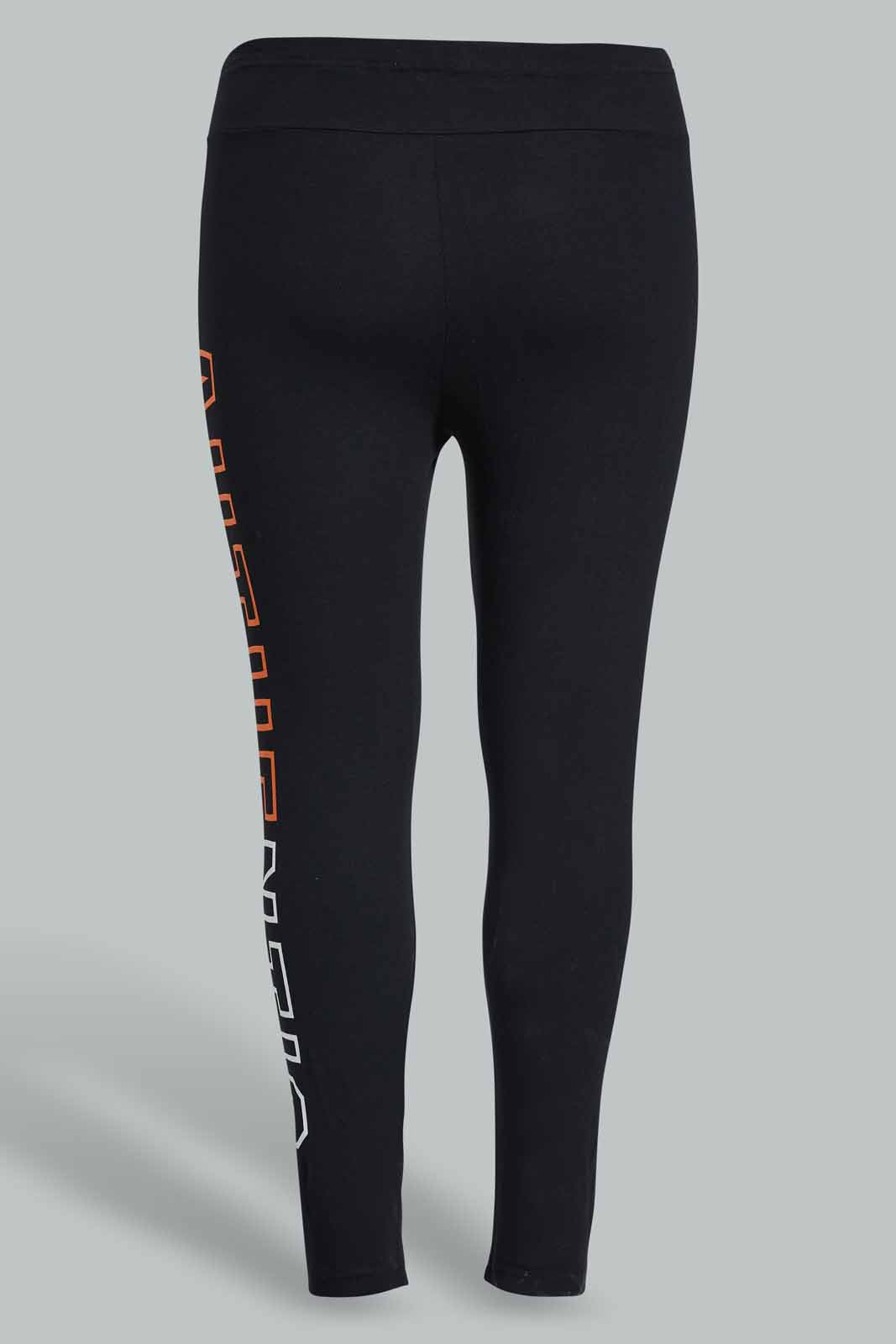 Redtag-Black-Printed-Skinny-Capri-Legging-For-Women-Category:Leggings,-Colour:Black,-Deals:New-In,-Filter:Women's-Clothing,-New-In-Women-APL,-Non-Sale,-S22D,-Section:Women,-Women-Leggings-Women's-