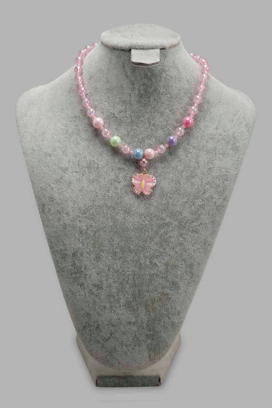 Redtag-Necklace-&-Bracelet-Set-Category:Jewellery,-Colour:Assorted,-Filter:Girls-Accessories,-GIR-Jewellery,-New-In,-New-In-GIR-ACC,-Non-Sale,-Section:Girls-(0-to-14Yrs),-W22O-Girls-