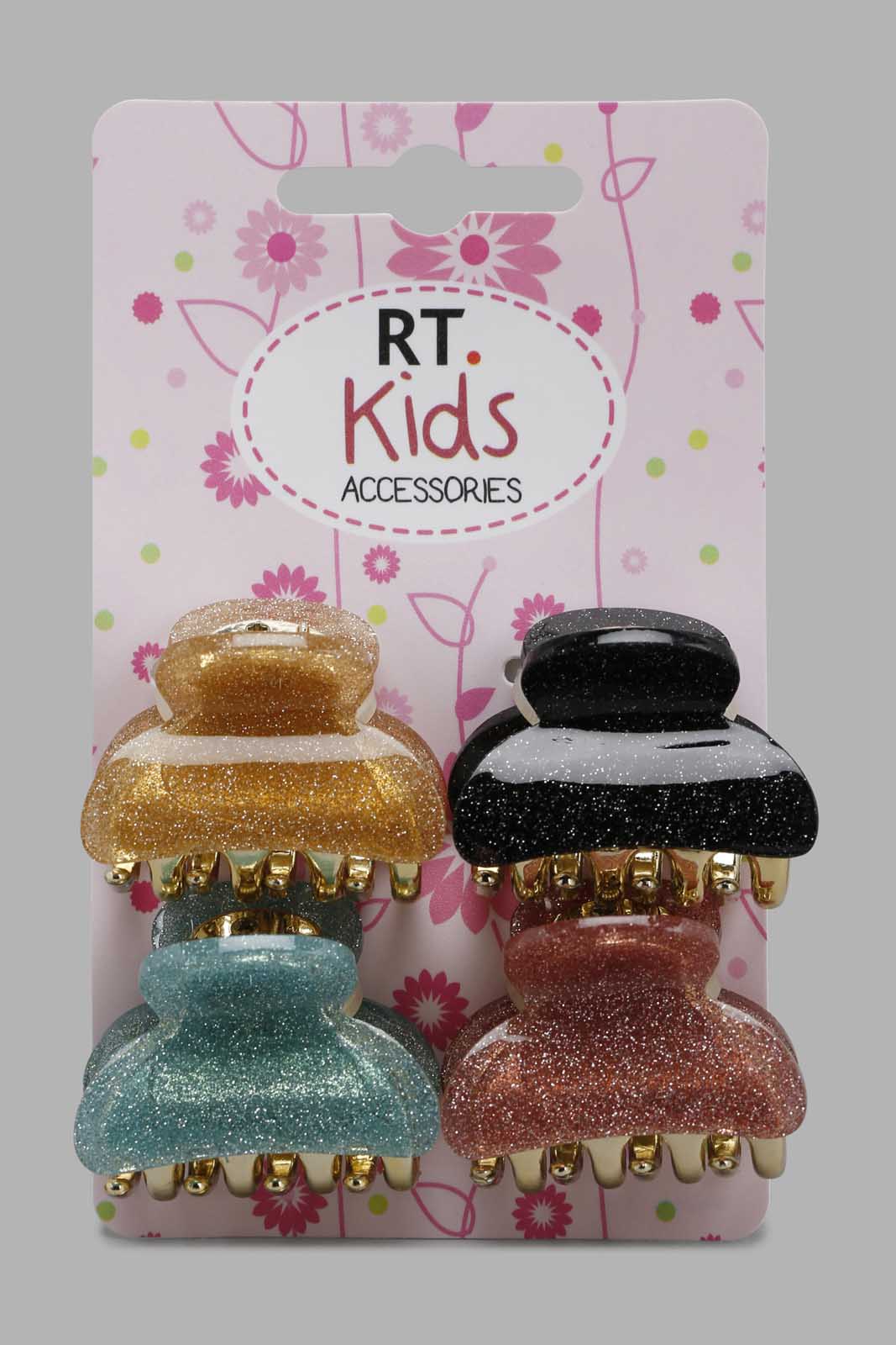 Redtag-Claw-Category:Hair-Accessories,-Colour:Assorted,-Filter:Girls-Accessories,-GIR-Hair-Accessories,-New-In,-New-In-GIR-ACC,-Non-Sale,-Section:Girls-(0-to-14Yrs),-W22O-Girls-