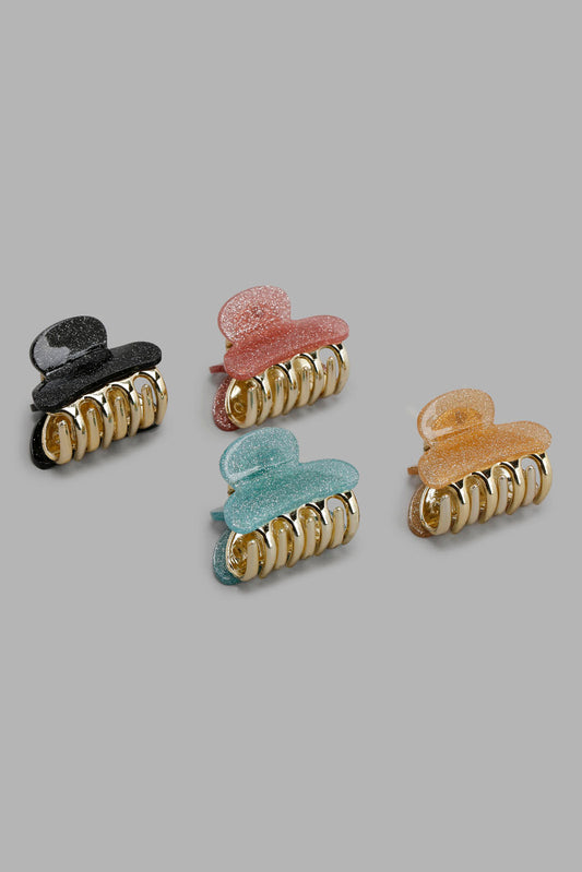 Redtag-Claw-Category:Hair-Accessories,-Colour:Assorted,-Filter:Girls-Accessories,-GIR-Hair-Accessories,-New-In,-New-In-GIR-ACC,-Non-Sale,-Section:Girls-(0-to-14Yrs),-W22O-Girls-