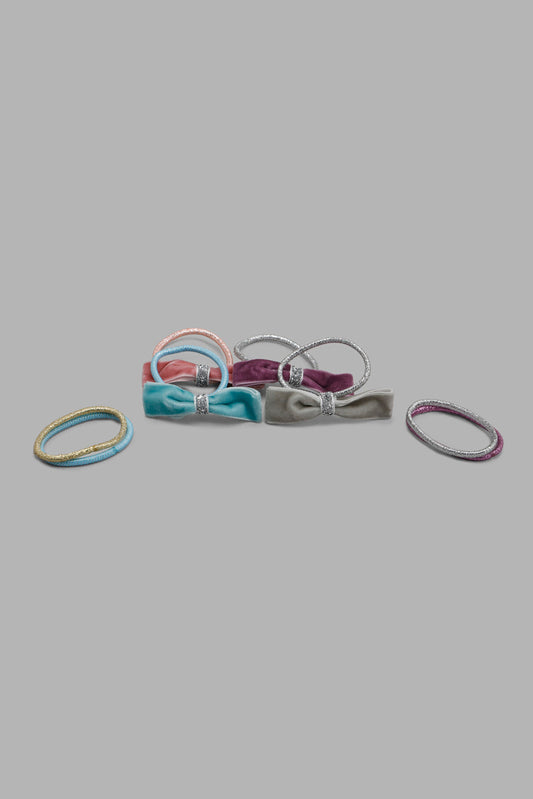 Redtag-Elastic-Category:Hair-Accessories,-Colour:Assorted,-Filter:Girls-Accessories,-GIR-Hair-Accessories,-New-In,-New-In-GIR-ACC,-Non-Sale,-Section:Girls-(0-to-14Yrs),-W22O-Girls-