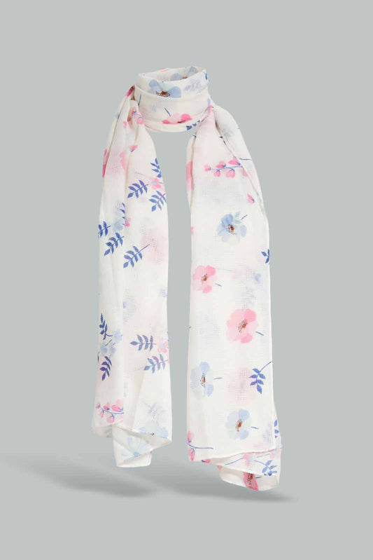 Redtag-Multicolour-Printed-Scarf-Category:Scarves,-Colour:Assorted,-Filter:Girls-Accessories,-GIR-Scarves,-New-In,-New-In-GIR-ACC,-Non-Sale,-Section:Girls-(0-to-14Yrs),-W22O-Girls-
