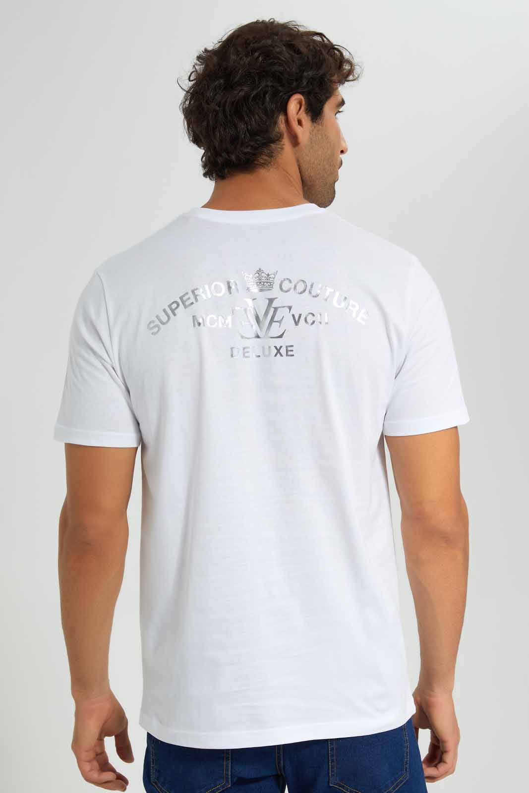 Redtag-White-T-Shirt-With-Stone-Work-Category:T-Shirts,-Colour:White,-Deals:New-In,-EID,-Filter:Men's-Clothing,-Men-T-Shirts,-New-In-Men-APL,-Non-Sale,-Section:Men,-W22O-Men's-