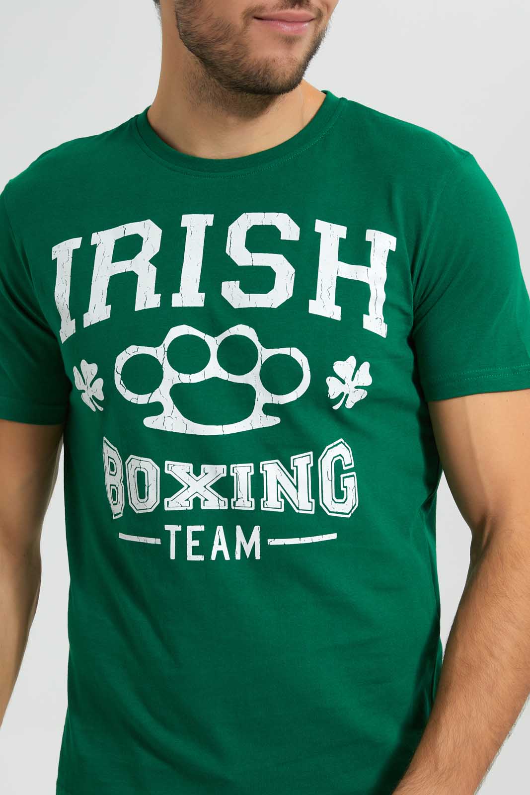 Redtag-Green-Graphic-T-Shirt-Graphic-T-Shirts-Men's-