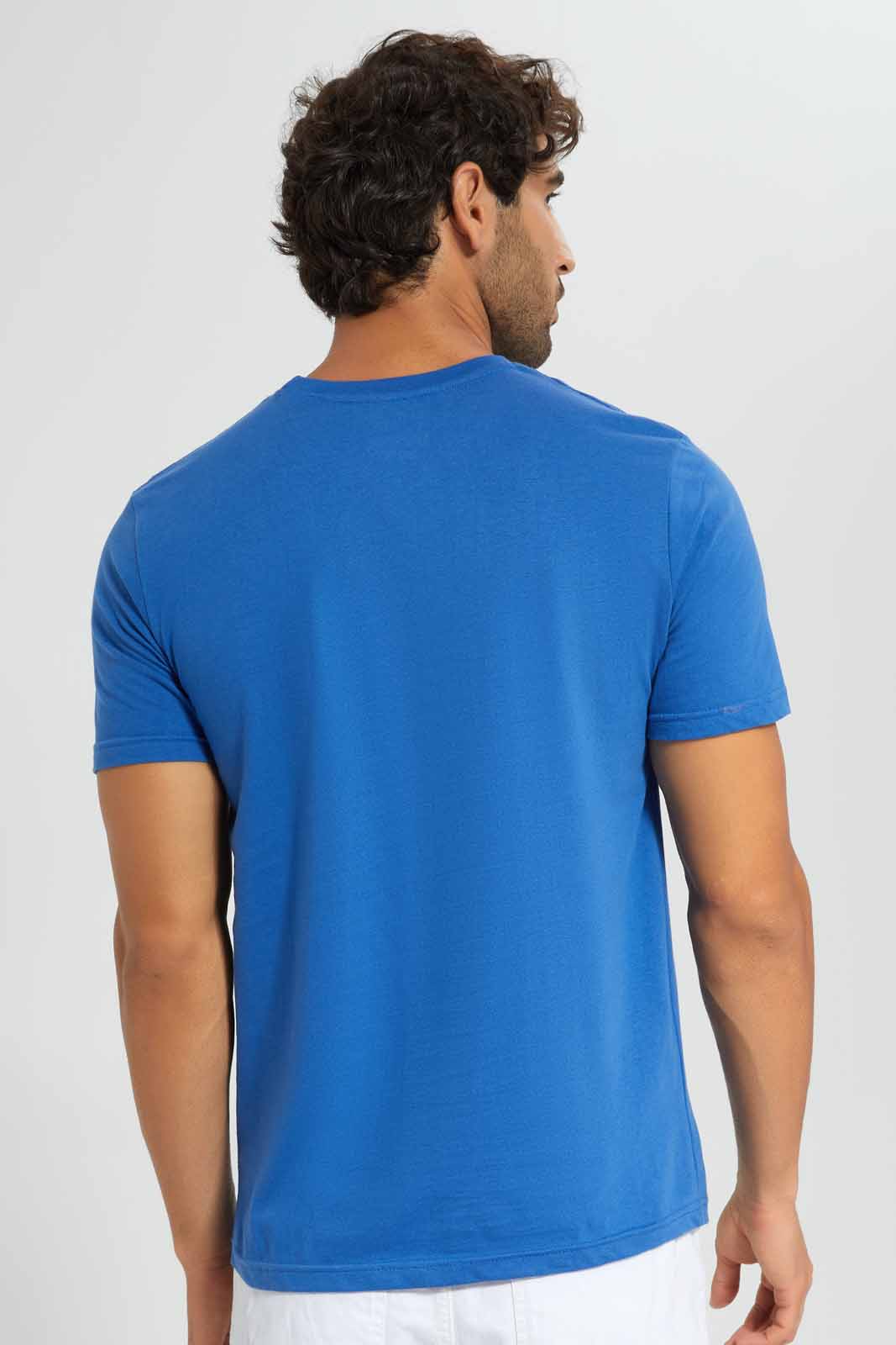 Redtag-Blue-Graphic-T-Shirt-Category:T-Shirts,-Colour:Blue,-Deals:New-In,-Filter:Men's-Clothing,-Men-T-Shirts,-New-In-Men,-Non-Sale,-S22D,-Section:Men,-TBL-Men's-