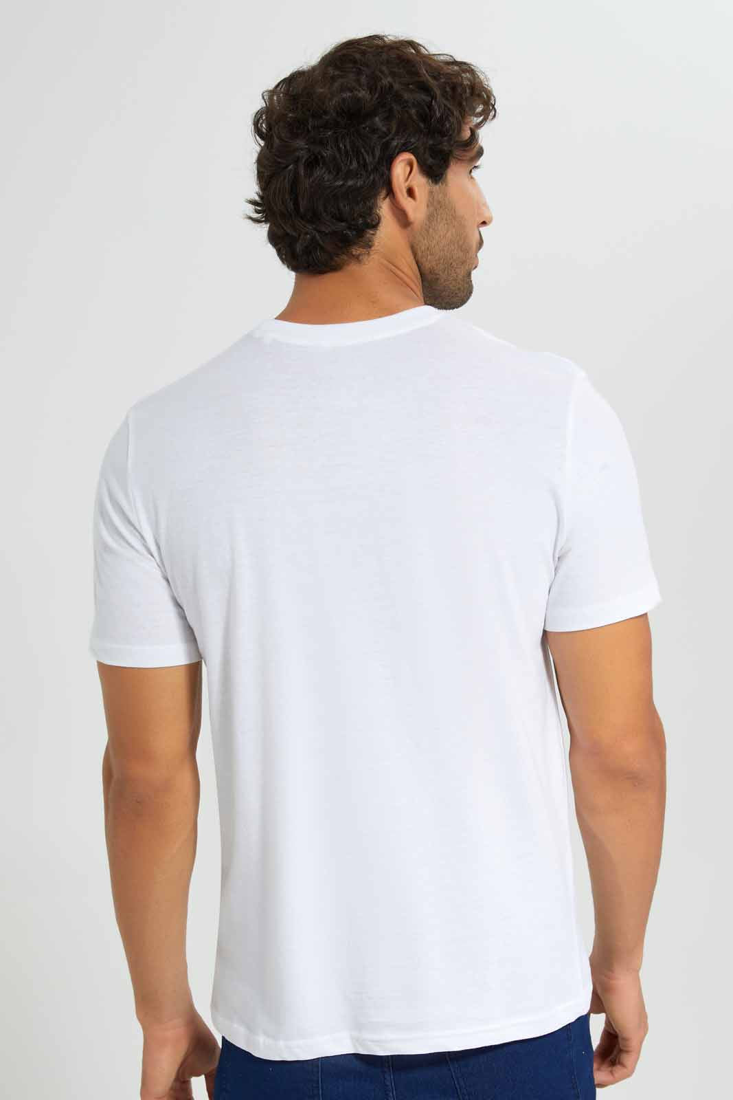 Redtag-White-Graphic-T-Shirt-Category:T-Shirts,-Colour:White,-Deals:New-In,-Filter:Men's-Clothing,-Men-T-Shirts,-New-In-Men,-Non-Sale,-S22D,-Section:Men,-TBL-Men's-