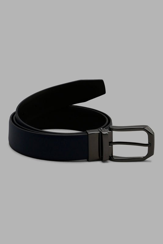 Redtag-Navy-And-Black-Belt-With-Twist-Buckle-Category:Belts,-Colour:Assorted,-Filter:Men's-Accessories,-Men-Belts,-New-In,-New-In-Men-ACC,-Non-Sale,-Section:Men,-W22A-Men's-