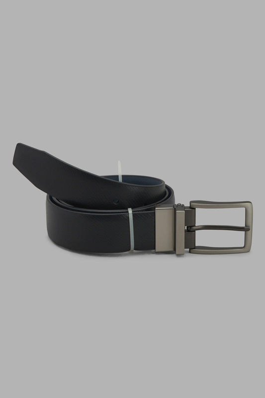 Redtag-Navy-And-Black-Belt-With-Twist-Buckle-Category:Belts,-Colour:Assorted,-Filter:Men's-Accessories,-Men-Belts,-New-In,-New-In-Men-ACC,-Non-Sale,-S22C,-Section:Men-Men's-