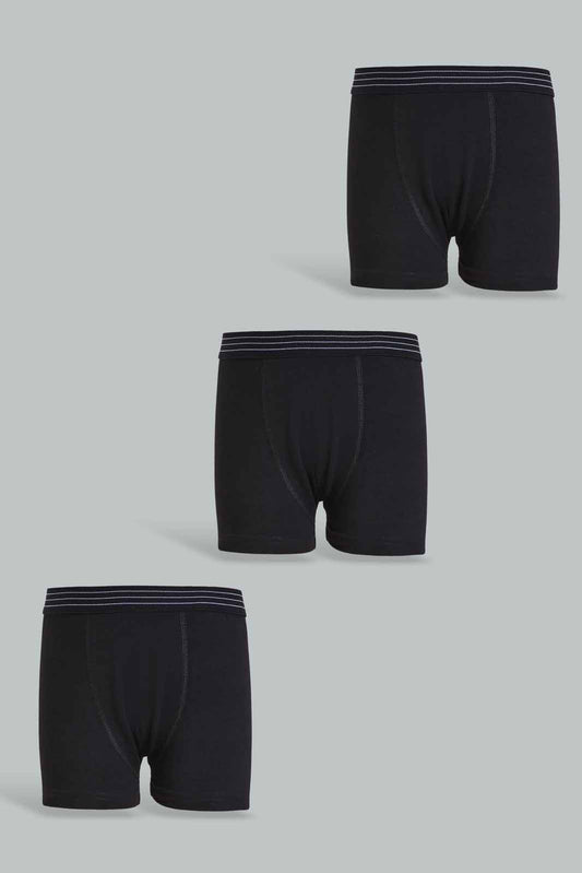 Redtag-Black-3-Pack-Boxers-365,-BOY-Boxers,-Category:Boxers,-Colour:Black,-Deals:New-In,-ESS,-Filter:Boys-(2-to-8-Yrs),-New-In-BOY-APL,-Non-Sale,-Section:Boys-(0-to-14Yrs)-Boys-2 to 8 Years