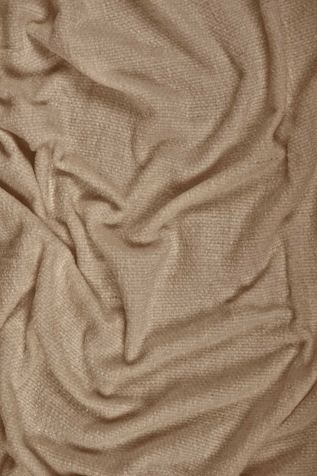 Redtag-Beige-Chenille-Throw-With-Beaded-Fringe-Category:Throws,-Colour:Beige,-Deals:New-In,-Filter:Home-Bedroom,-HMW-BED-Throws,-New-In-HMW-BED,-Non-Sale,-S22C,-Section:Homewares-Home-Bedroom-