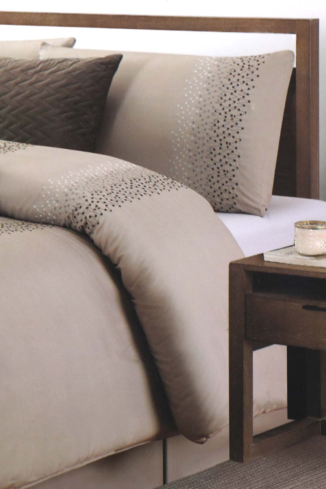Redtag-Beige-7-Piece-Embroidery-Comforter-Set-(King-Size)-Category:Comforters,-Colour:Beige,-Deals:New-In,-Dept:Home,-Elsa,-Euphoric,-Filter:Home-Bedroom,-HMW-BED-Comforters,-New-In-HMW-BED,-Non-Sale,-Section:Homewares,-W22O-Home-Bedroom-