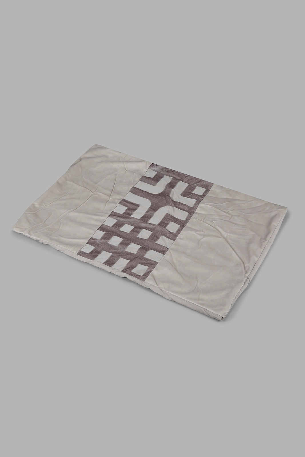 Redtag-Grey-Cut-Velvet-Jacquard-7-Piece-Comforter-Set-(King-Size)-Category:Comforters,-Colour:Grey,-Deals:New-In,-Filter:Home-Bedroom,-HMW-BED-Comforters,-New-In-HMW-BED,-Non-Sale,-Section:Homewares,-W22O-Home-Bedroom-