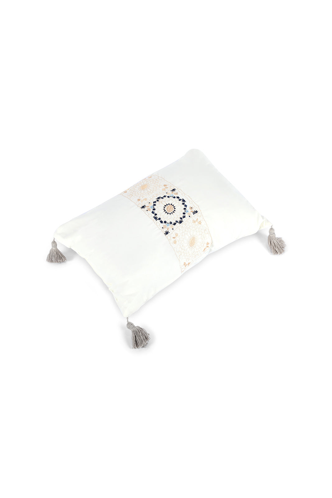 Redtag-Ivory-7-Piece-Embroidery-Comforter-Set-(King-Size)-Category:Comforters,-Colour:Ivory,-Deals:New-In,-Dept:Home,-Euphoric,-Filter:Home-Bedroom,-HMW-BED-Comforters,-New-In-HMW-BED,-Non-Sale,-Section:Homewares,-W22O-Home-Bedroom-