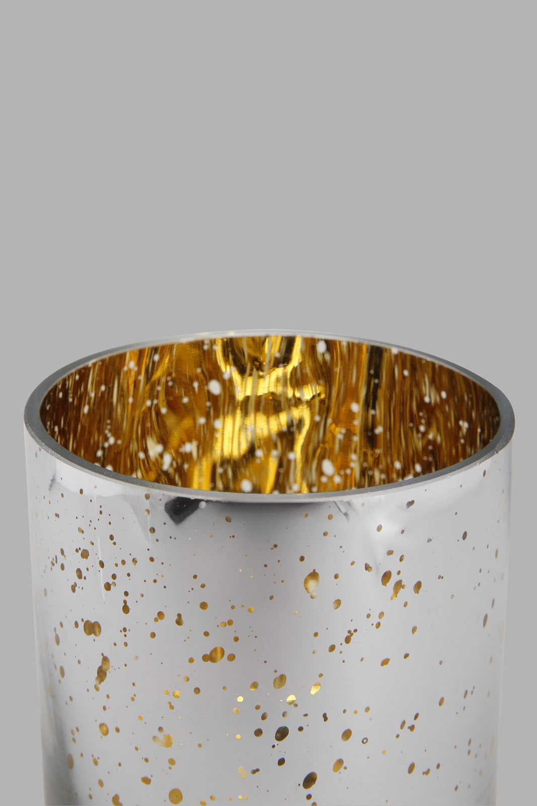 Redtag-Gold-Mercury-Effect-Glass-Candle-Holder-L-Category:Candles-&-Fragrances,-Colour:Gold,-Deals:New-In,-Filter:Home-Decor,-HMW-HOM-Decorative-Accessories,-New-In-HMW-HOM,-Non-Sale,-Section:Homewares,-W22O-Home-Decor-