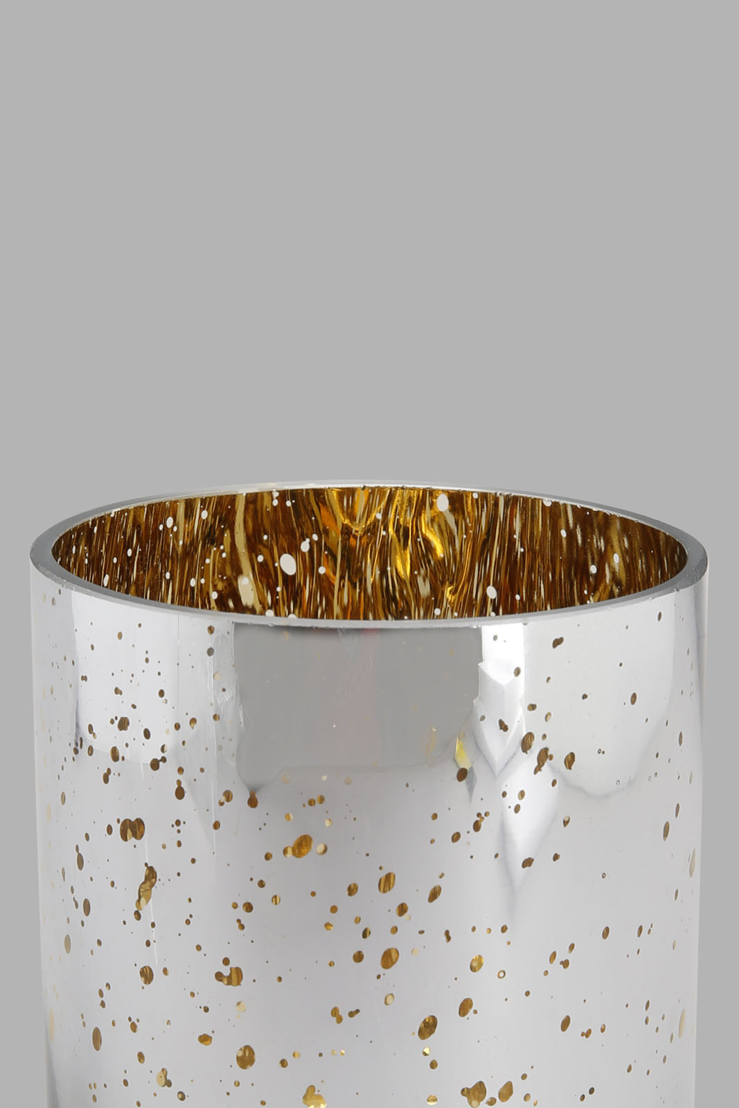 Redtag-Gold-Mercury-Effect-Glass-Candle-Holder-L-Category:Candles-&-Fragrances,-Colour:Gold,-Deals:New-In,-Filter:Home-Decor,-HMW-HOM-Decorative-Accessories,-New-In-HMW-HOM,-Non-Sale,-Section:Homewares,-W22O-Home-Decor-