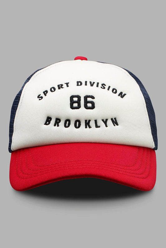 Redtag-Beige-And-Red-Cap-BOY-Caps-&-Hats,-Category:Caps-&-Hats,-Colour:Assorted,-Filter:Boys-Accessories,-New-In,-New-In-BOY-ACC,-Non-Sale,-Section:Boys-(0-to-14Yrs),-W22A-Boys-