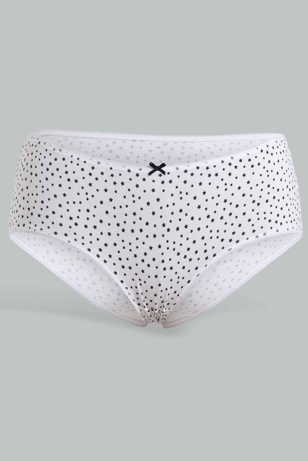 Redtag-Assorted-4-PC-Boyleg-Plus-Brief-Pack-Category:Briefs,-Colour:Assorted,-Deals:New-In,-Filter:Women's-Clothing,-New-In-Women-APL,-Non-Sale,-S22D,-Section:Women,-Women-Briefs--