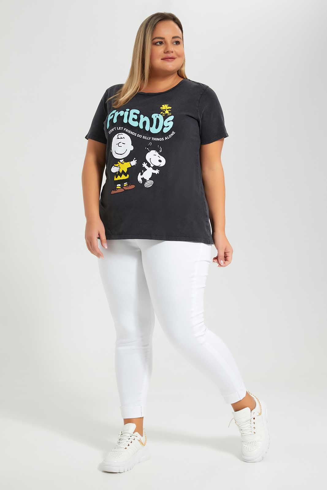 Redtag-White-Jegging-With-Folded-Hem-Category:Jeggings,-Colour:White,-Deals:New-In,-Filter:Plus-Size,-LDP-Jeggings,-New-In-LDP,-Non-Sale,-S22D,-Section:Women,-TBL-Women's-