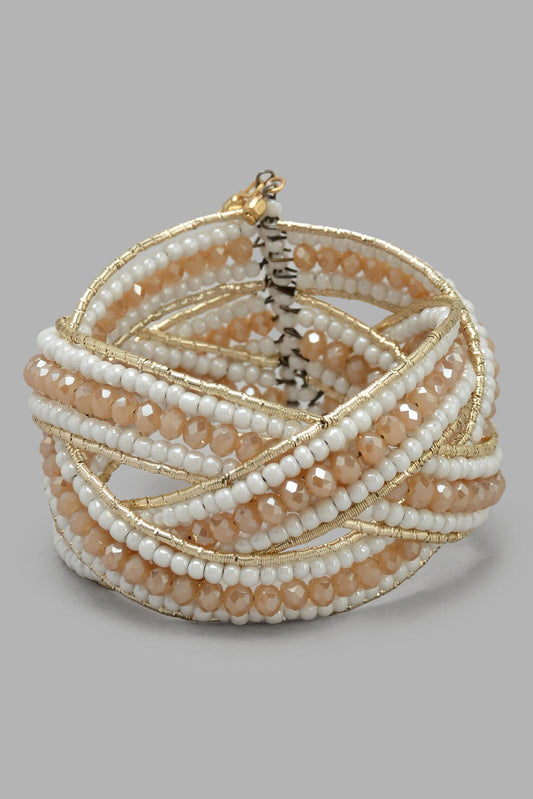 Redtag-Gold-Embellished-Cuff-Category:Jewellery,-Colour:Gold,-Filter:Women's-Accessories,-New-In,-New-In-Women-ACC,-Non-Sale,-S22C,-Section:Women,-Women-Jewellery-Women-