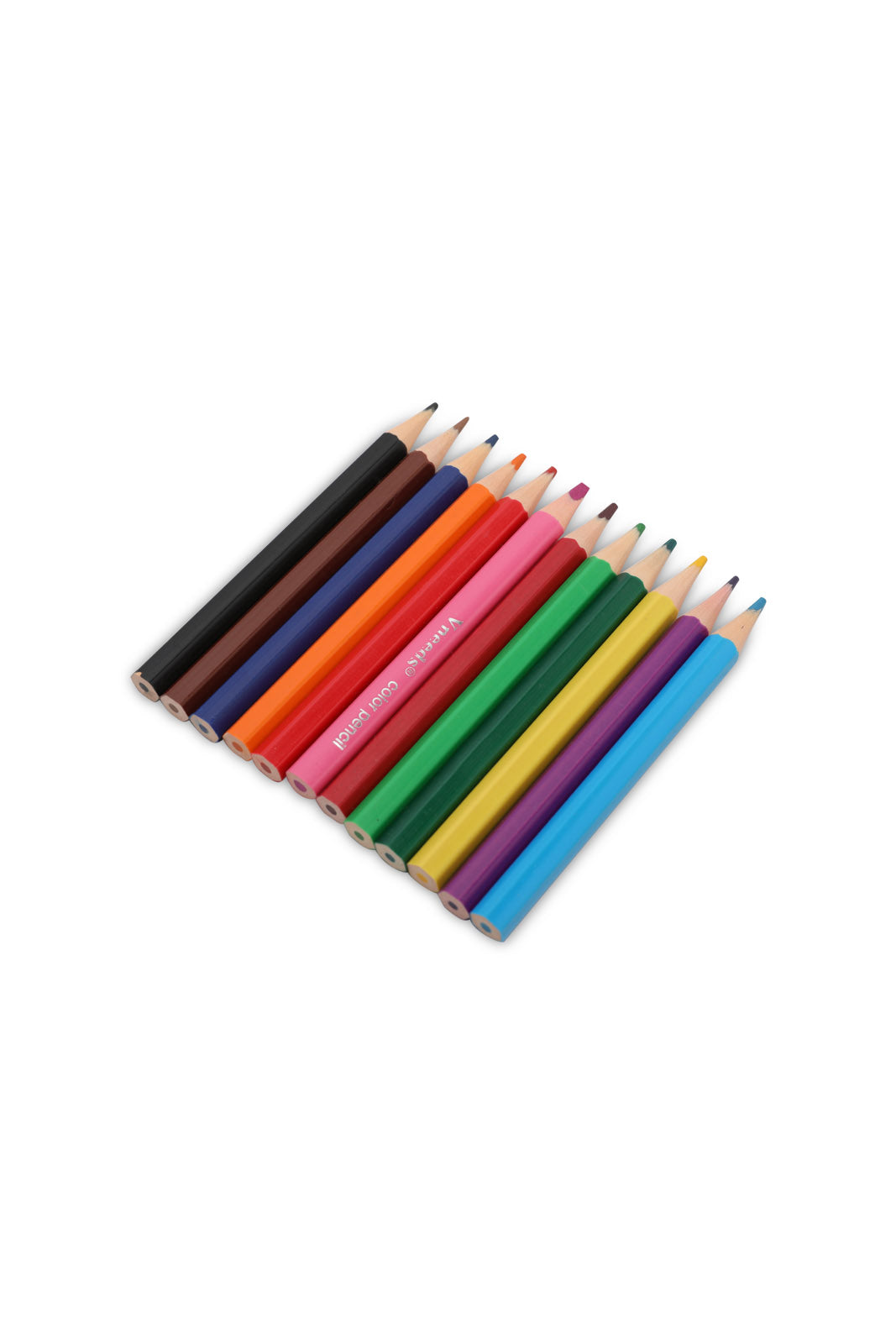 Redtag-12-Colours-Half-Size-Colour-Pencil-Category:Stationery,-Colour:Yellow,-Filter:Travel-Accessories,-IMP-Stationery,-New-In,-New-In-IMP-ACC,-Non-Sale,-Section:Homewares,-W22A-Home-Accessories-