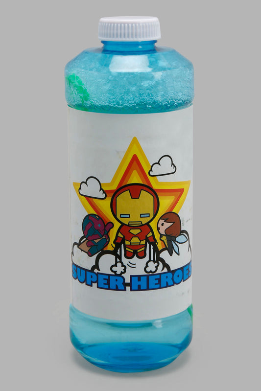 Boys Clear Avengers Kawaii Bubble Bottle