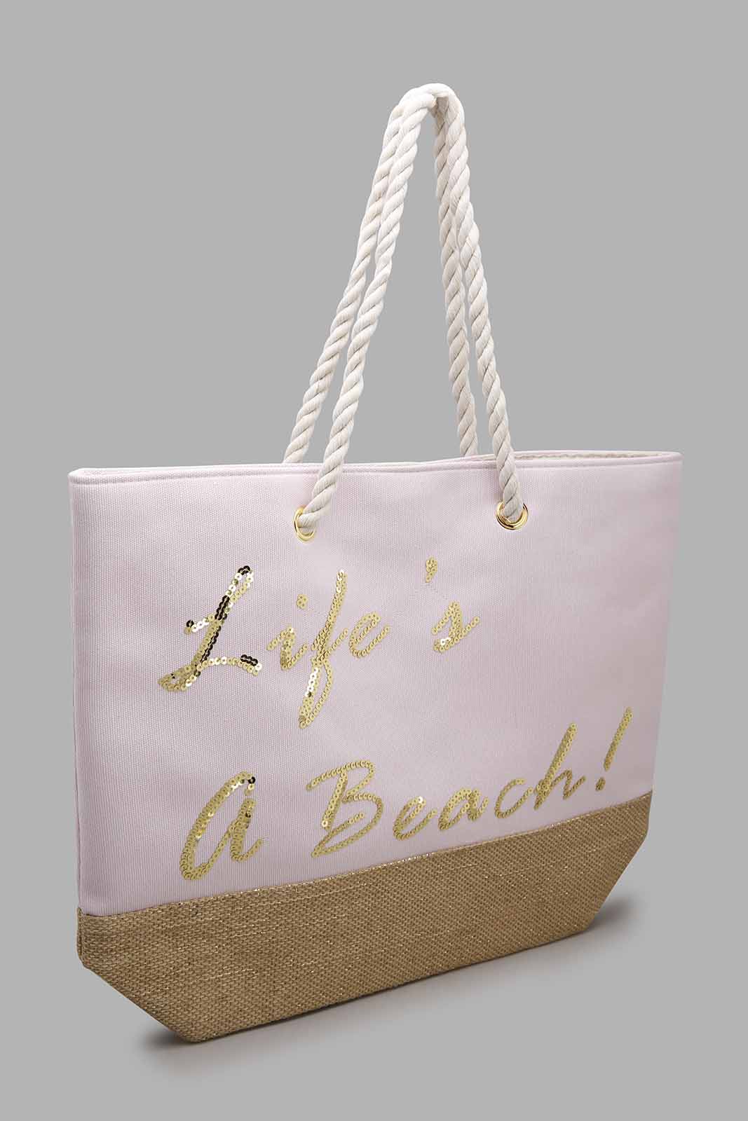 Redtag-Beige-Printed-Beige-Bag-With-Tassel-Category:Bags,-Colour:Assorted,-Filter:Women's-Accessories,-New-In,-New-In-Women-ACC,-Non-Sale,-Section:Women,-W22O,-Women-Bags-Women-