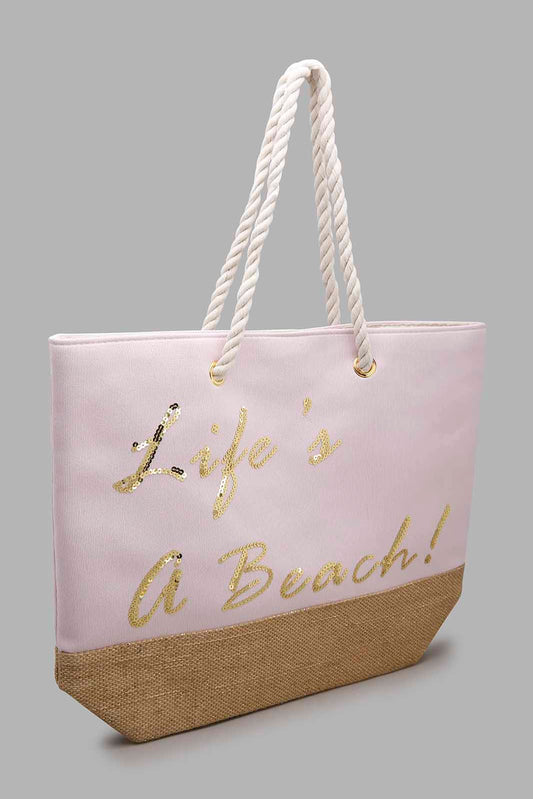 Redtag-Beige-Printed-Beige-Bag-With-Tassel-Category:Bags,-Colour:Assorted,-Filter:Women's-Accessories,-New-In,-New-In-Women-ACC,-Non-Sale,-Section:Women,-W22O,-Women-Bags-Women-
