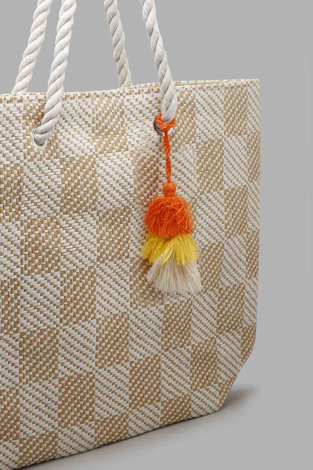 Redtag-Beige-Beach-Bag-Category:Bags,-Colour:Beige,-Filter:Women's-Accessories,-New-In,-New-In-Women-ACC,-Non-Sale,-Section:Women,-W22O,-Women-Bags-Women-