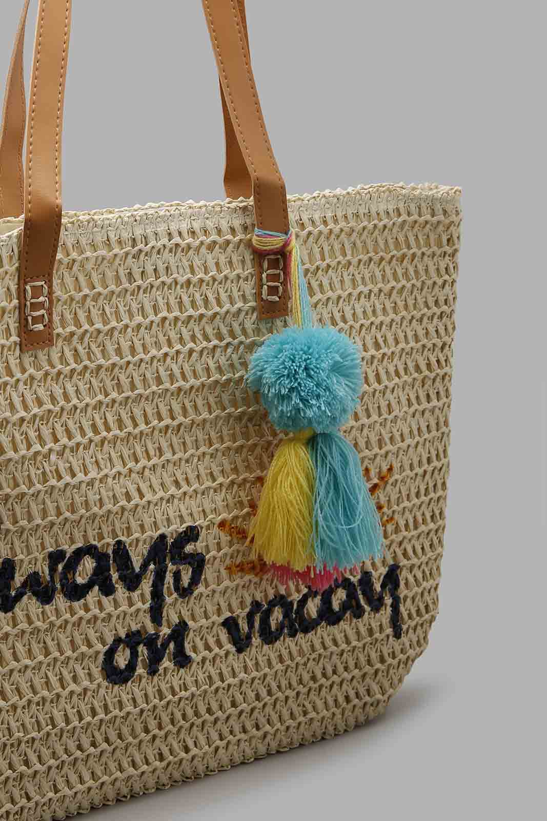 Redtag-Assorted-Beach-Bag-Category:Bags,-Colour:Assorted,-Filter:Women's-Accessories,-New-In,-New-In-Women-ACC,-Non-Sale,-Section:Women,-W22O,-Women-Bags-Women-