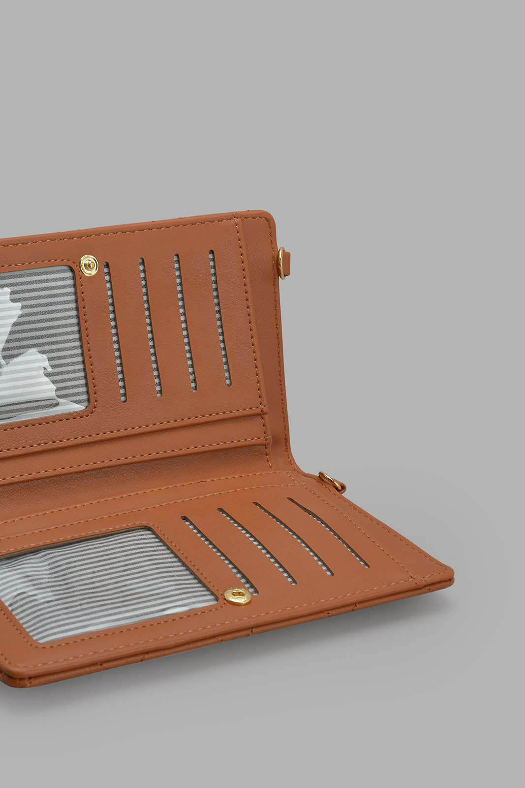 Redtag-Tan-Quilted-Mobile-Purse-Category:Bags,-Colour:Tan,-Filter:Women's-Accessories,-New-In,-New-In-Women-ACC,-Non-Sale,-S22C,-Section:Women,-Women-Bags-Women-