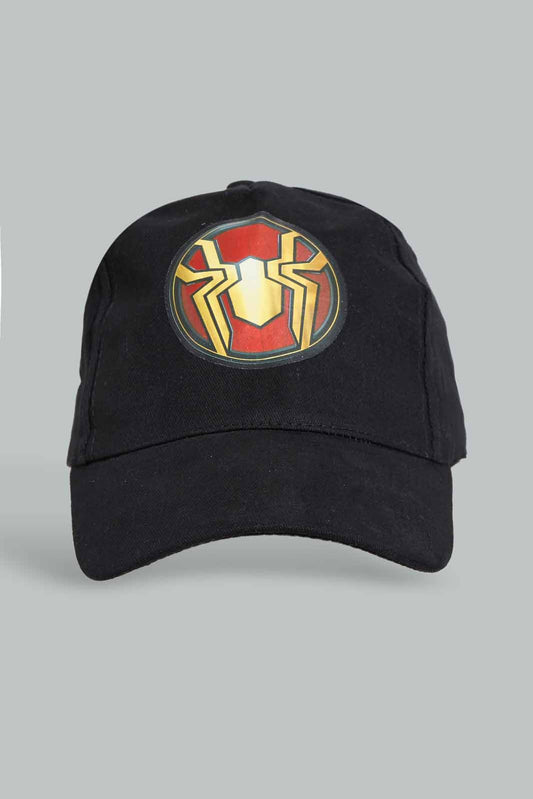 Redtag-Spider-Cap-With-Wayfarer-Sunglasses-BOY-Caps-&-Hats,-Category:Caps-&-Hats,-Colour:Assorted,-Filter:Boys-Accessories,-New-In,-New-In-BOY-ACC,-Non-Sale,-Section:Boys-(0-to-14Yrs),-W22O-Boys-