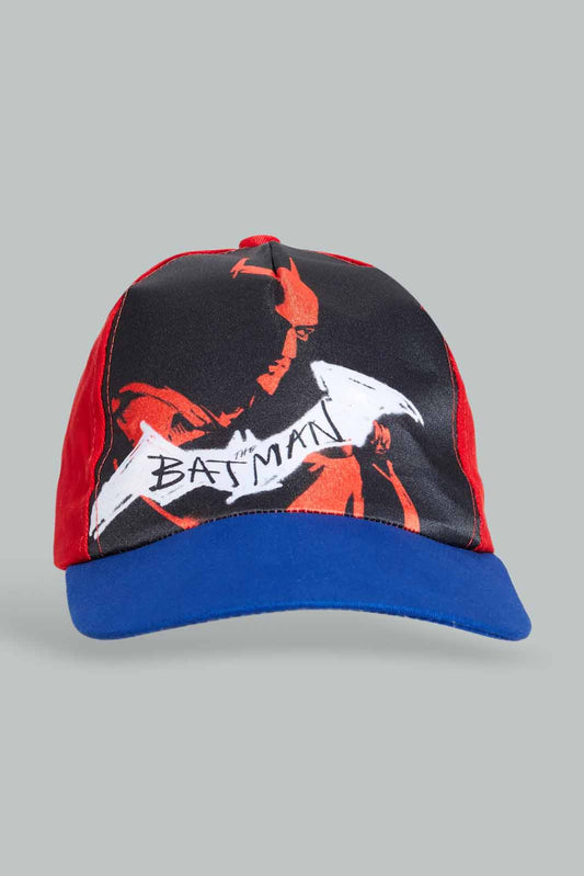 Redtag-Batman-Cap-With-Wayfarer-Sunglasses-BOY-Caps-&-Hats,-Category:BOY-Caps-&-Hats,-CHR,-Colour:Assorted,-Filter:Boys-Accessories,-New-In,-New-In-BOY-ACC,-Non-Sale,-Section:Boys-(0-to-14Yrs),-W22O-Boys-