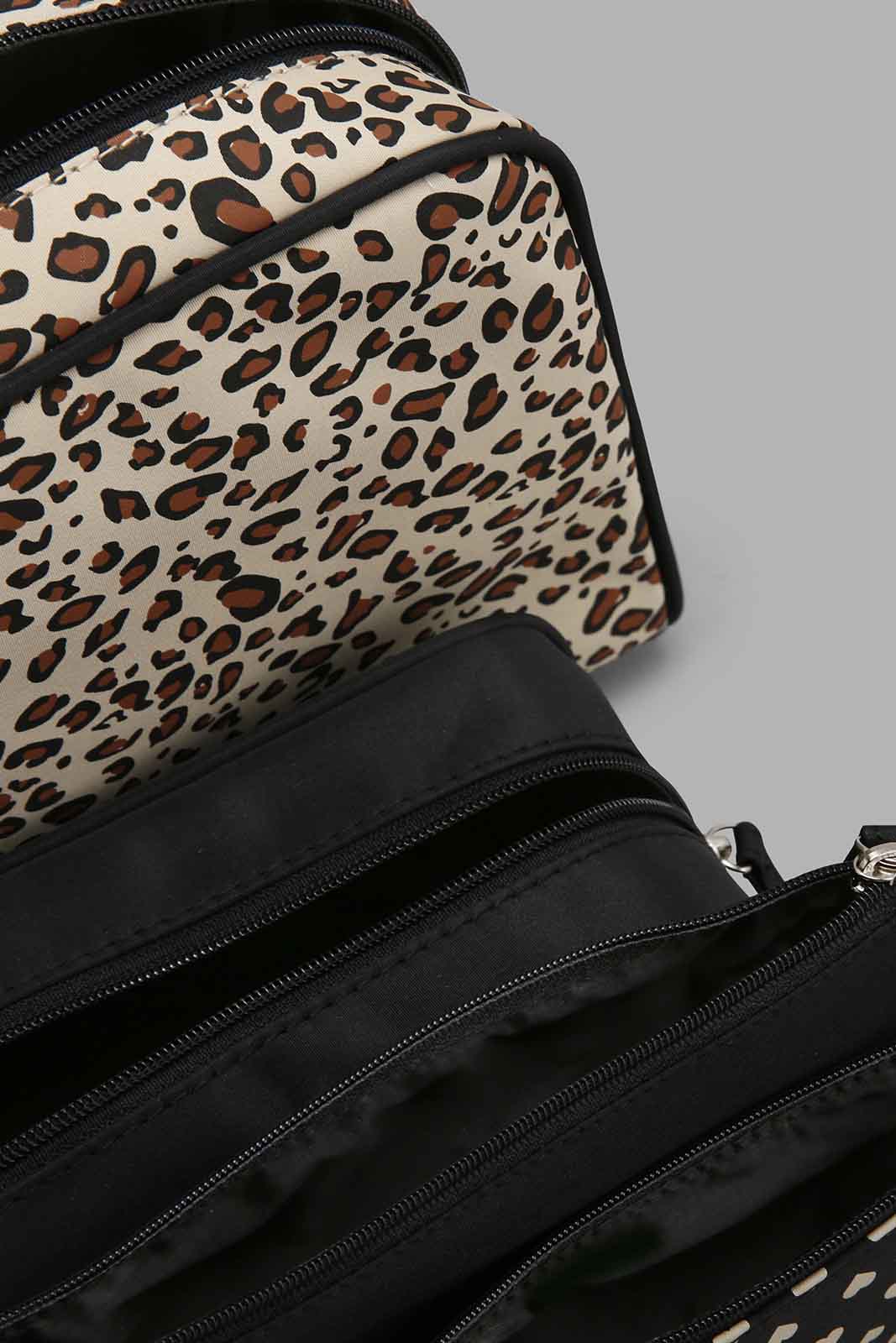 Redtag-Multi-Colour-Animal-Printed-Cosmetic-Pouches-Category:Cosmetics,-Colour:Assorted,-Filter:Women's-Accessories,-New-In,-New-In-Women-ACC,-Non-Sale,-Section:Women,-W22O,-Women-Cosmetics-Women-