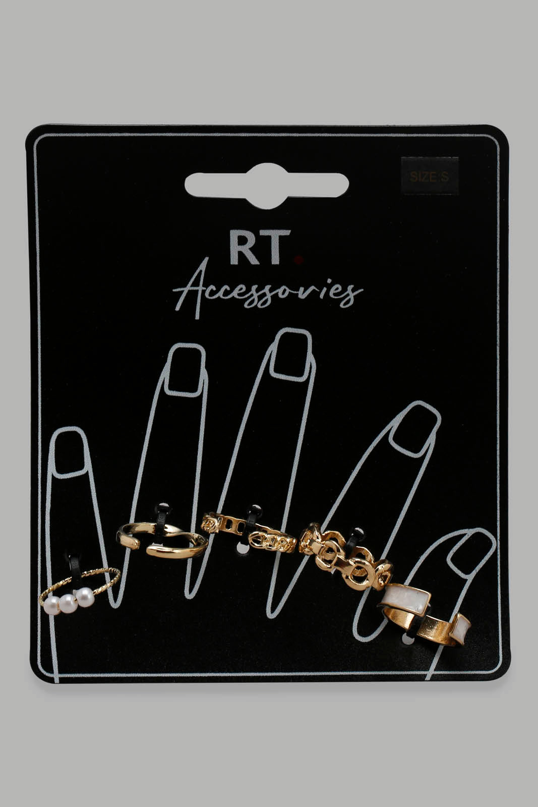 Redtag-Assorted-Rings-Category:Jewellery,-Colour:Assorted,-Filter:Women's-Accessories,-New-In,-New-In-Women-ACC,-Non-Sale,-Section:Women,-W22O,-Women-Jewellery-Women-