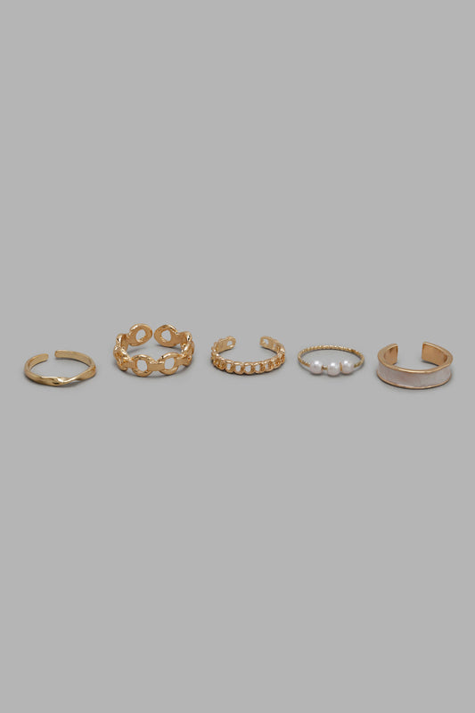 Redtag-Assorted-Rings-Category:Jewellery,-Colour:Assorted,-Filter:Women's-Accessories,-New-In,-New-In-Women-ACC,-Non-Sale,-Section:Women,-W22O,-Women-Jewellery-Women-