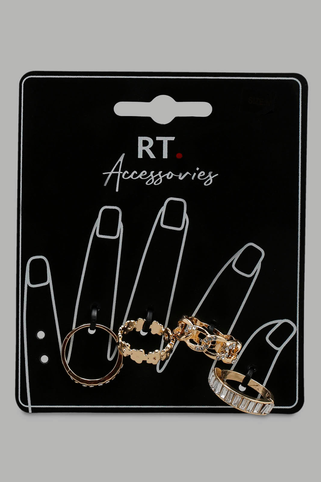 Redtag-Assorted-Rings-Category:Jewellery,-Colour:Assorted,-Filter:Women's-Accessories,-New-In,-New-In-Women-ACC,-Non-Sale,-Section:Women,-W22O,-Women-Jewellery-Women-