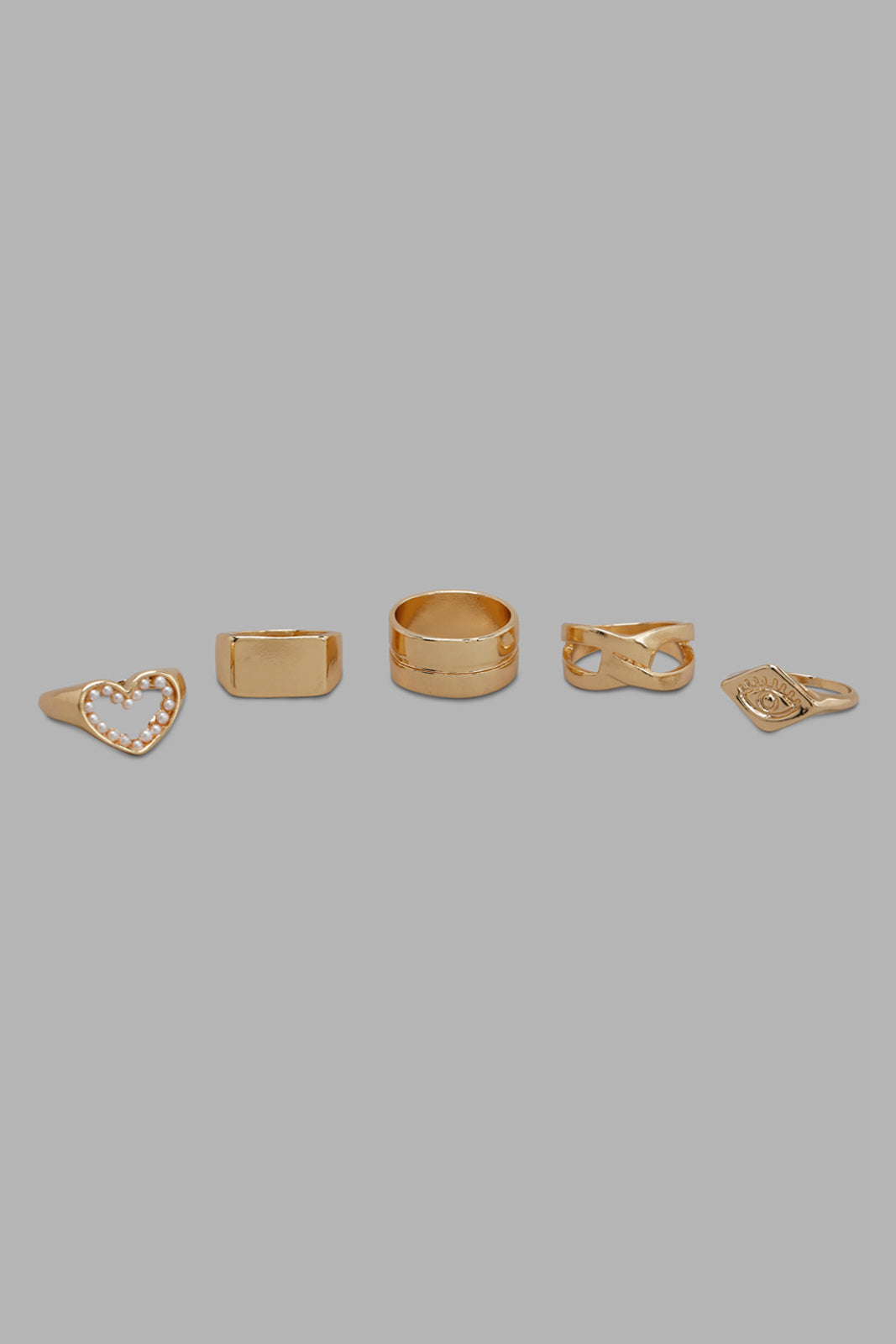 Redtag-Assorted-Rings-Category:Jewellery,-Colour:Assorted,-Filter:Women's-Accessories,-New-In,-New-In-Women-ACC,-Non-Sale,-Section:Women,-W22O,-Women-Jewellery-Women-