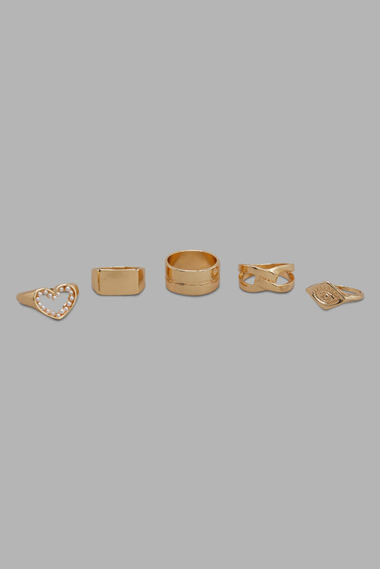 Redtag-Assorted-Rings-Category:Jewellery,-Colour:Assorted,-Filter:Women's-Accessories,-New-In,-New-In-Women-ACC,-Non-Sale,-Section:Women,-W22O,-Women-Jewellery-Women-