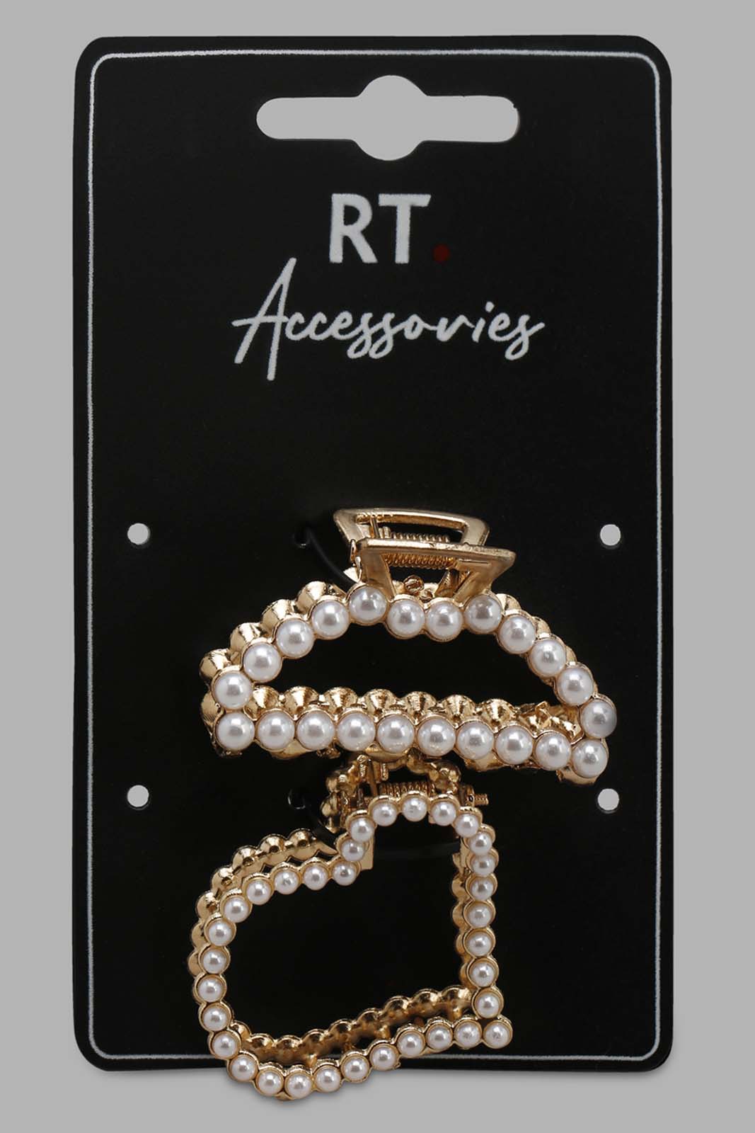 Redtag-Assorted-Hair-Claw-Category:Hair-Accessories,-Colour:Assorted,-Filter:Women's-Accessories,-LEC-Hair-Accessories,-New-In,-New-In-Women-ACC,-Non-Sale,-Section:Women,-W22O-Women-